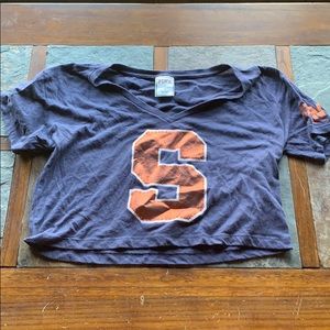 Women’s Syracuse cropped tee